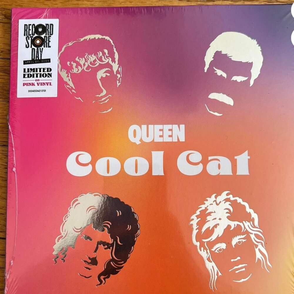 RARE RECORD STORE DAY RSD 2024 - Queen "Cool Cat" 7" Vinyl